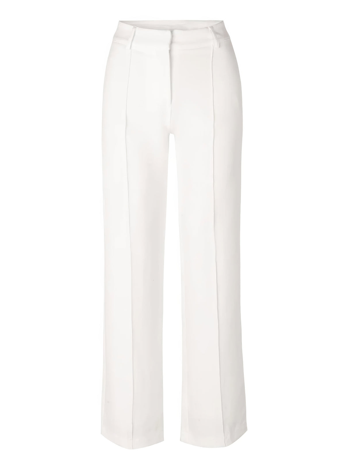 Women's High Waist Straight Leg Pants – Classic Tailored Trousers