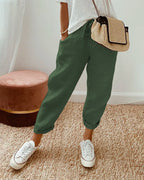 Women's Summer Pants – Lightweight Casual Pants – Helga