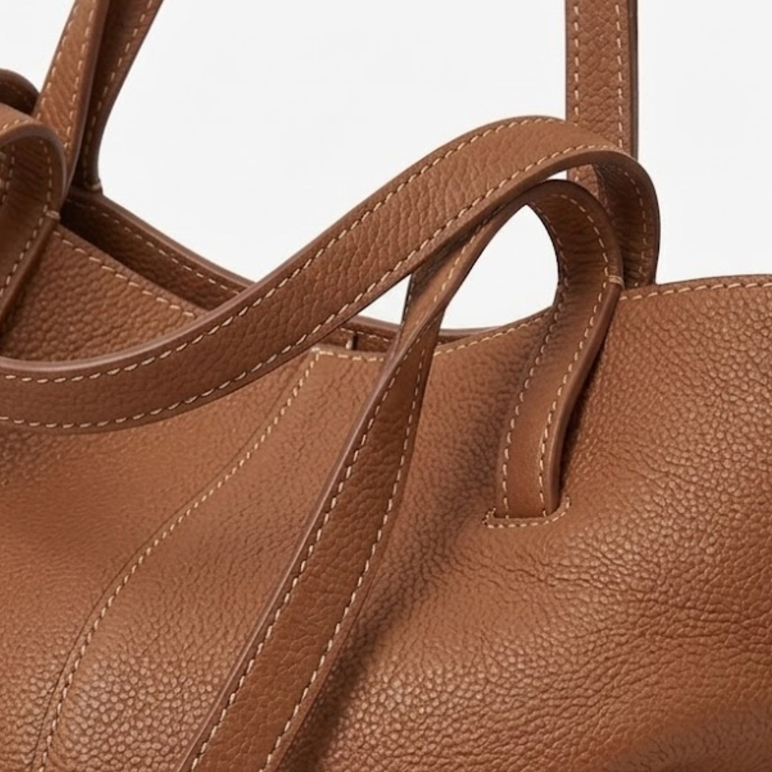 Women's Faux Leather Tote Bag – Spacious Carryall Handbag – Vivian