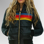 Women's Waterproof Hooded Jacket – Lightweight Zip Front Rain Jacket