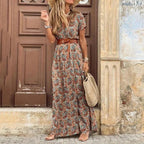 Women's Lightweight Midi Dress – Summer Casual Dress – Xandra