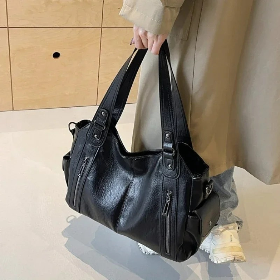 Women's Shoulder Bag – Stylish Everyday Shoulder Bag – Amber