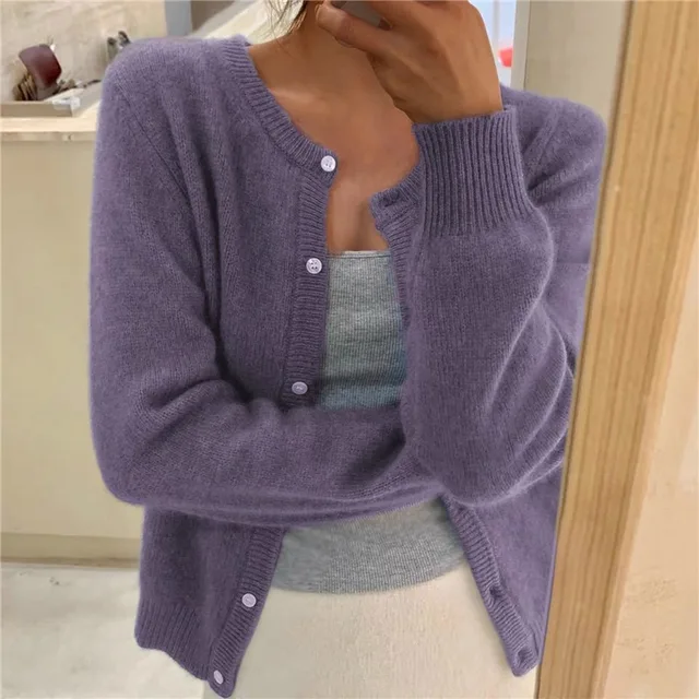 Women's Knit Cardigan – Relaxed Fit Cardigan – Sydney