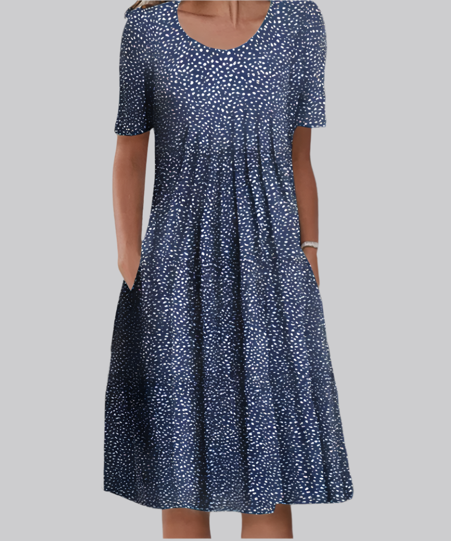 Women's Elegant Midi Dress – Classic Occasion Dress – Audrey