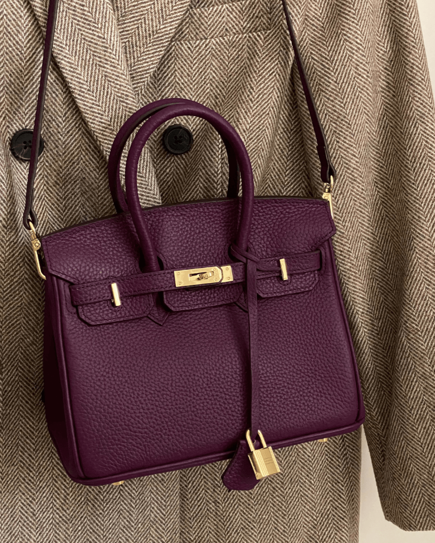 Women's Designer Faux Leather Handbag – Luxury Shoulder Bag – Solana