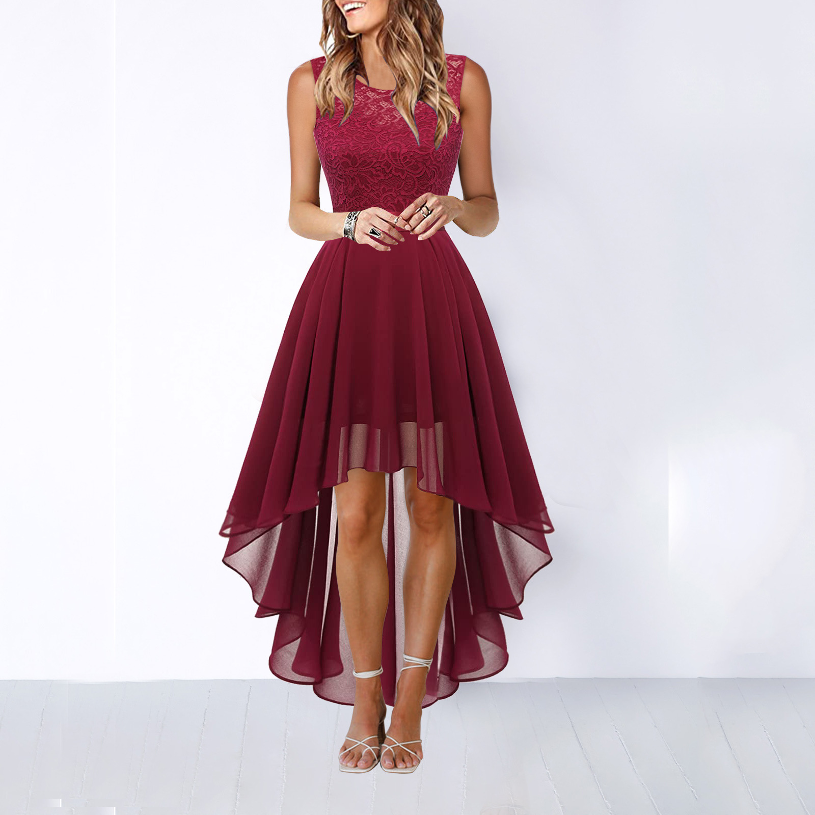 Women's High-Low Dress – Wedding Guest Dress