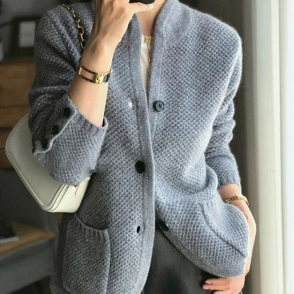 Women's Batwing Sleeve Cardigan – Oversized Relaxed Winter Cardigan