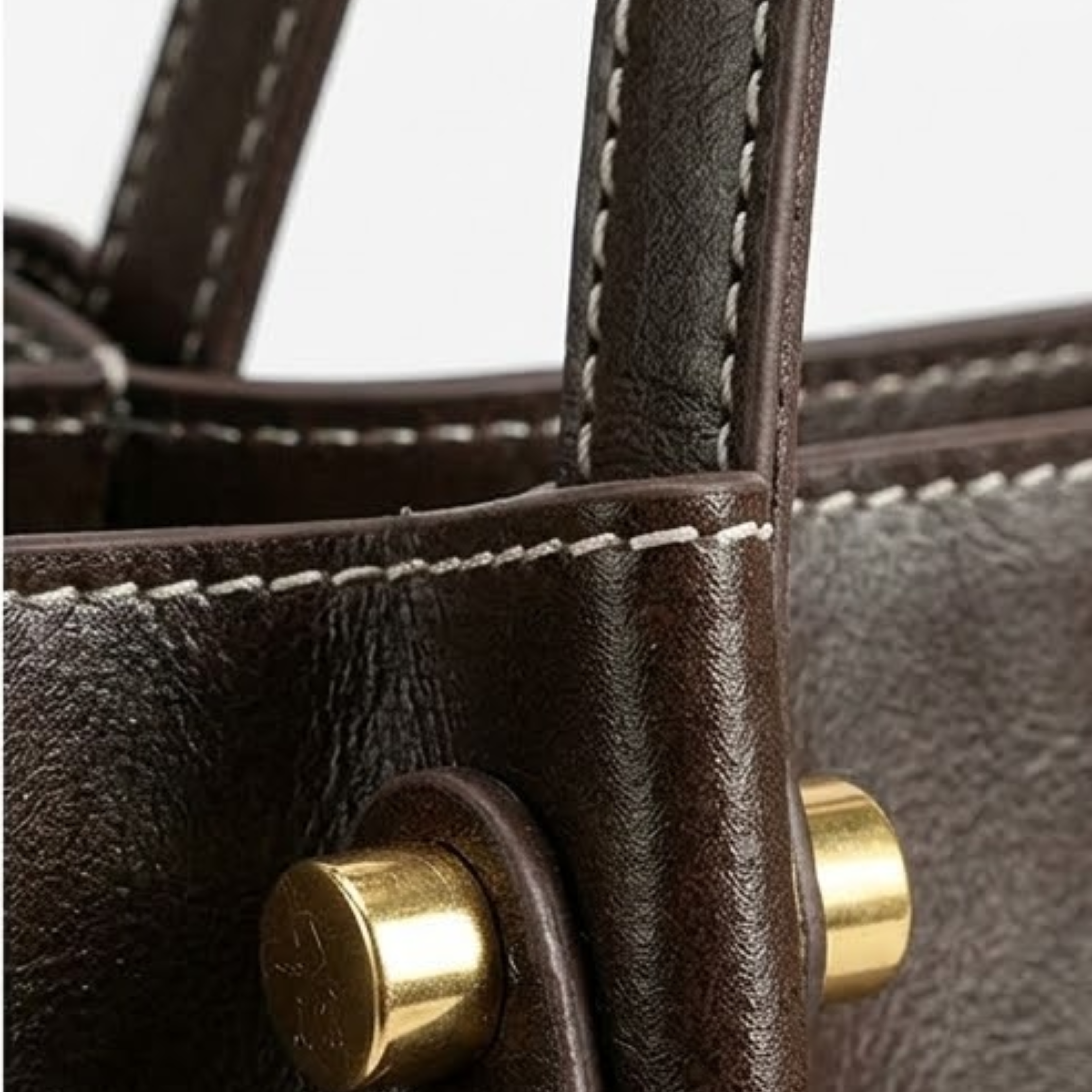 Women's Faux Leather Tote Bag – Zip Closure Carryall Bag – Amelia