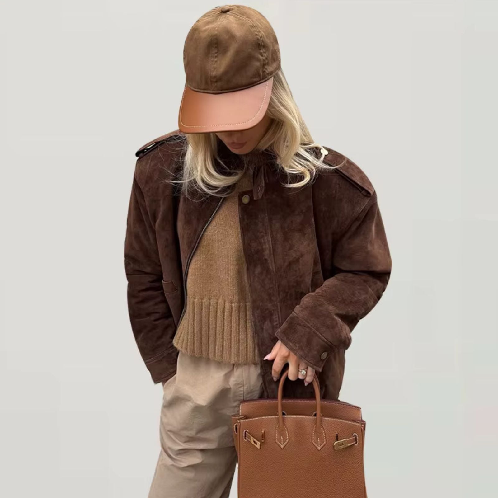 Women's Vintage Fringe Jacket – Oversized Western Statement Jacket