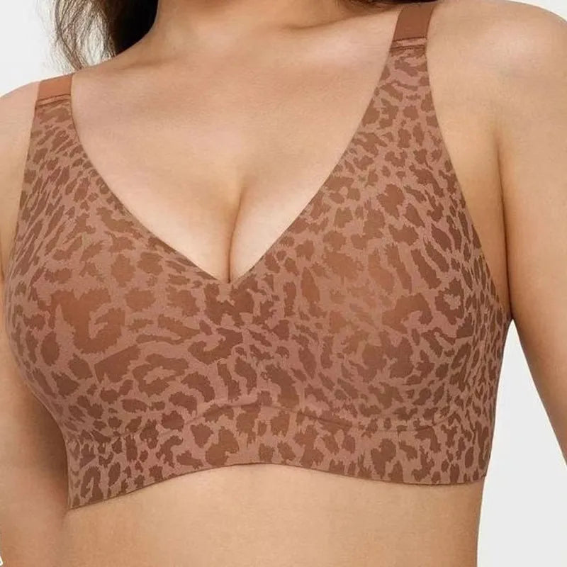 Women's Soft Wireless Bra – Seamless Everyday Comfort Support Bra