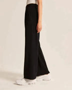 Women's High Waist Wide Leg Pants – Tailored Flowy Dress Trousers