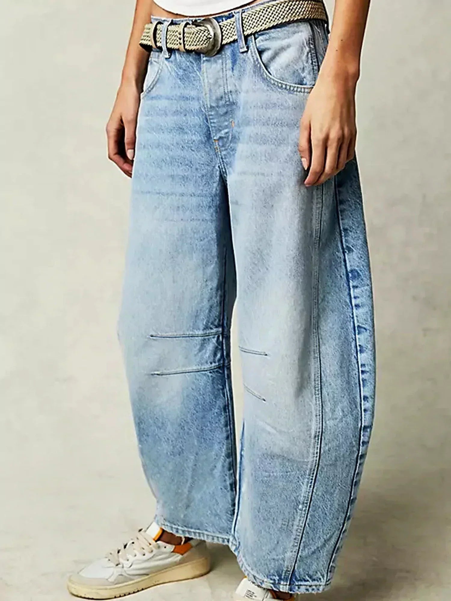 Women's Wide Leg Pants – Printed Casual Pants – Gabriela