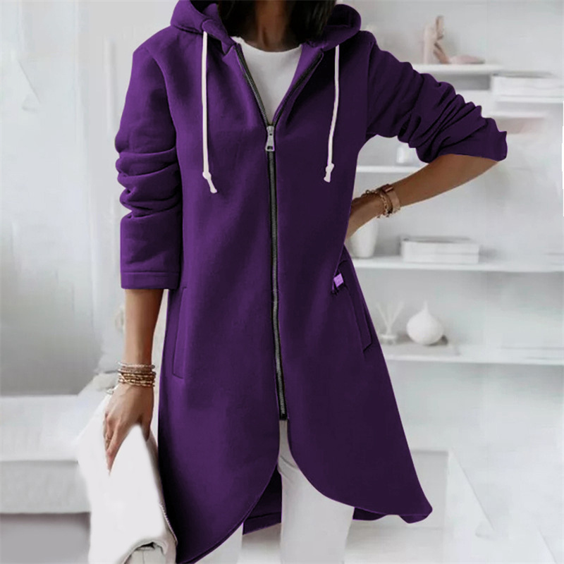 Women's Plush Winter Cardigan – Relaxed Long Sleeve Cozy Cardigan