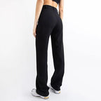 Women's High Waist Straight Leg Pants – Classic Tailored Trousers