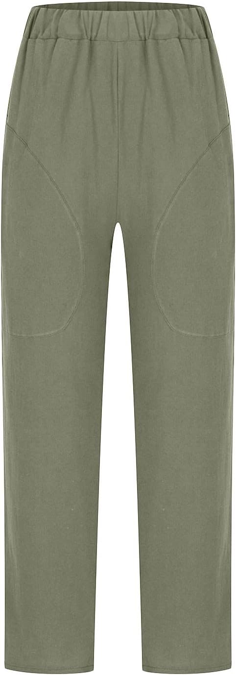 Women's Elegant Wide Leg Pants – High Waist Office Pants