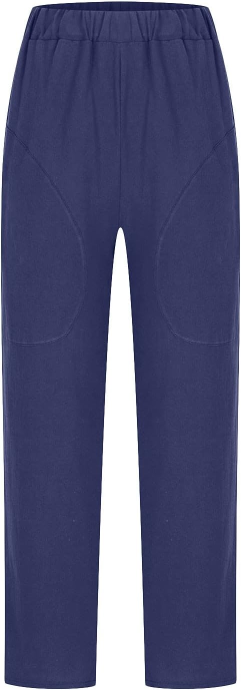 Women's Elegant Wide Leg Pants – High Waist Office Pants