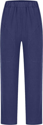 Women's Elegant Wide Leg Pants – High Waist Office Pants
