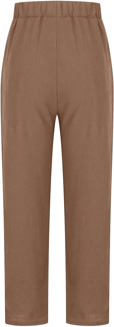 Women's Elegant Wide Leg Pants – High Waist Office Pants