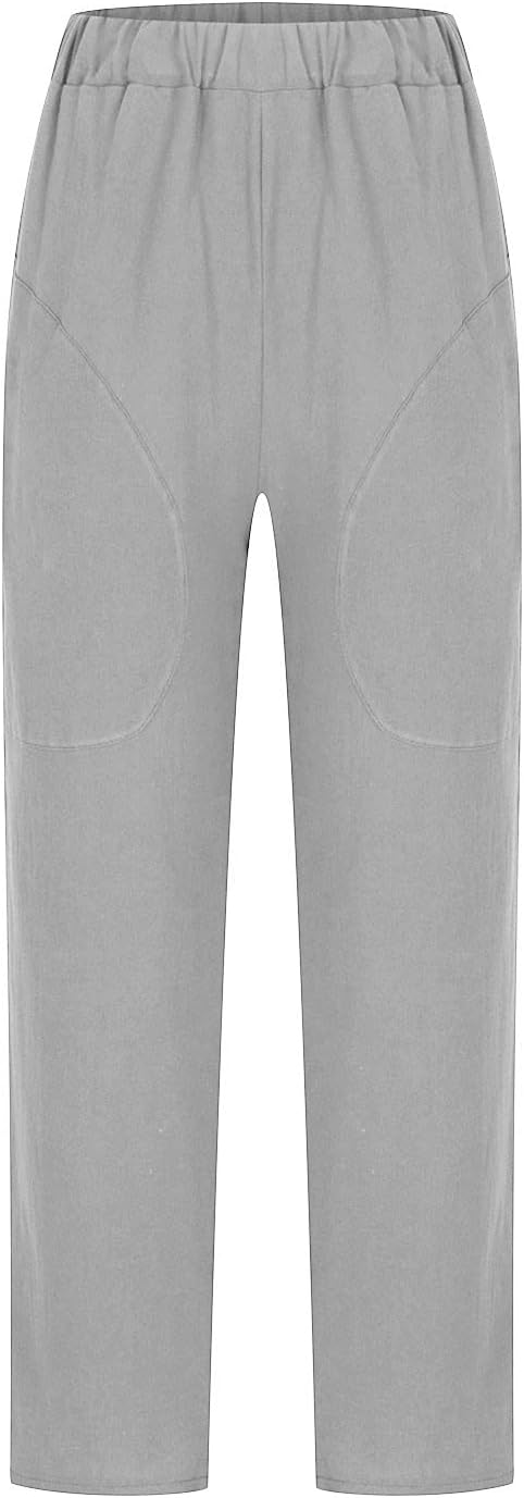 Women's Elegant Wide Leg Pants – High Waist Office Pants