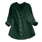Women's Relaxed Button-Up Shirt – Casual Summer Shirt