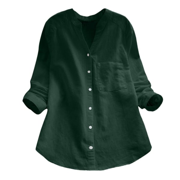 Women's Relaxed Button-Up Shirt – Casual Summer Shirt