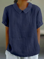 Women's Relaxed Fit Blouse – Everyday Summer Blouse