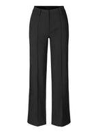 Women's Wrinkle Resistant Wide Leg Trousers – Lightweight Everyday Pants