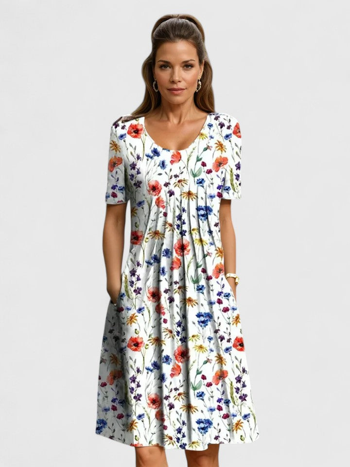 Women's Elegant Midi Dress – Timeless Occasion Dress – Valorynn