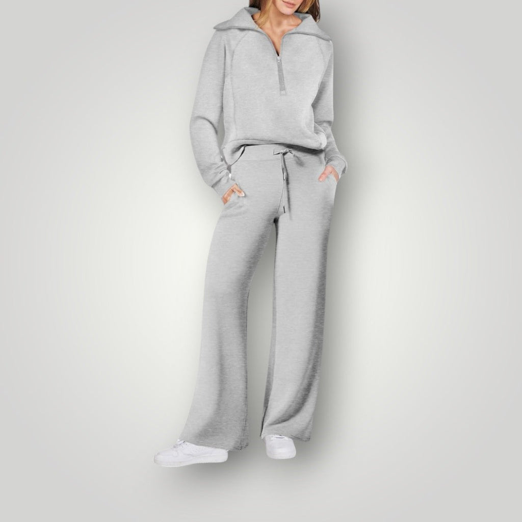 Women's Luxury Loungewear Set – Soft Matching Sweat Set