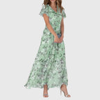 Women's Maxi Dress – Flattering Fit Occasion Dress – Elaria
