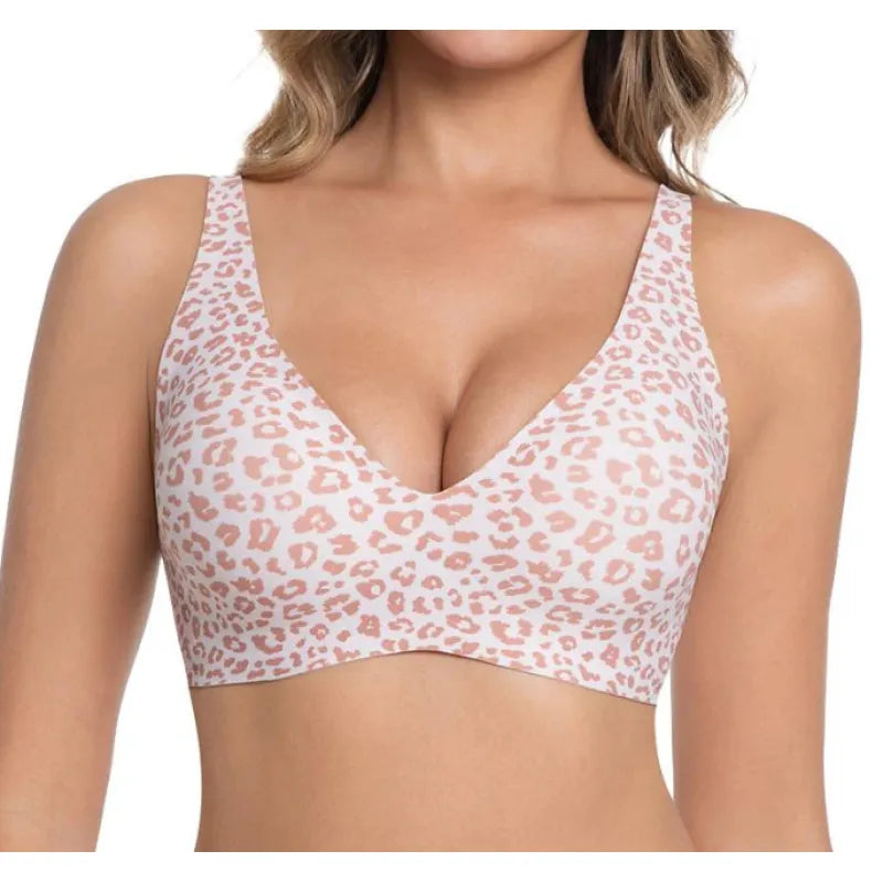 Women's Soft Wireless Bra – Seamless Everyday Comfort Support Bra