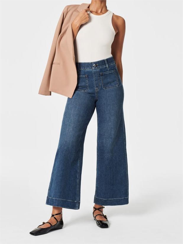 Women's Pull-On Jeans – High Waist Stretch Jeans