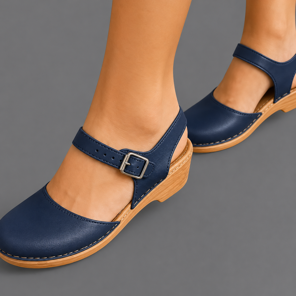Women's Orthopedic Platform Sandals – Arch Support Walking Sandals – Laura