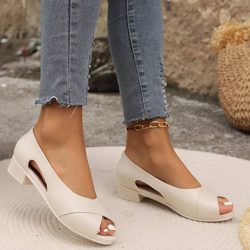 Women's Orthopedic Heeled Sandals – Arch Support Dress Sandals