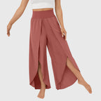 Women's Wide Leg Pants – Boho Casual Pants – Magdalena