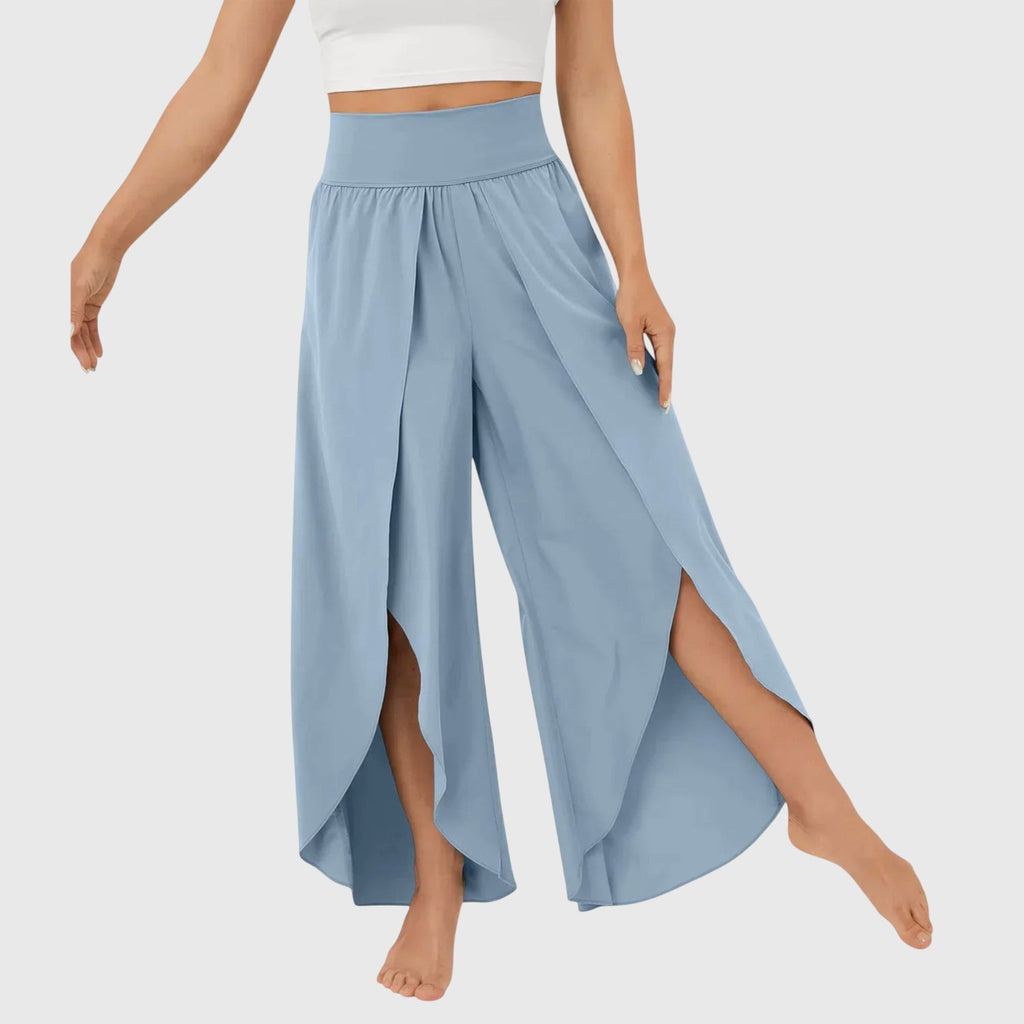 Women's Wide Leg Pants – Boho Casual Pants – Magdalena