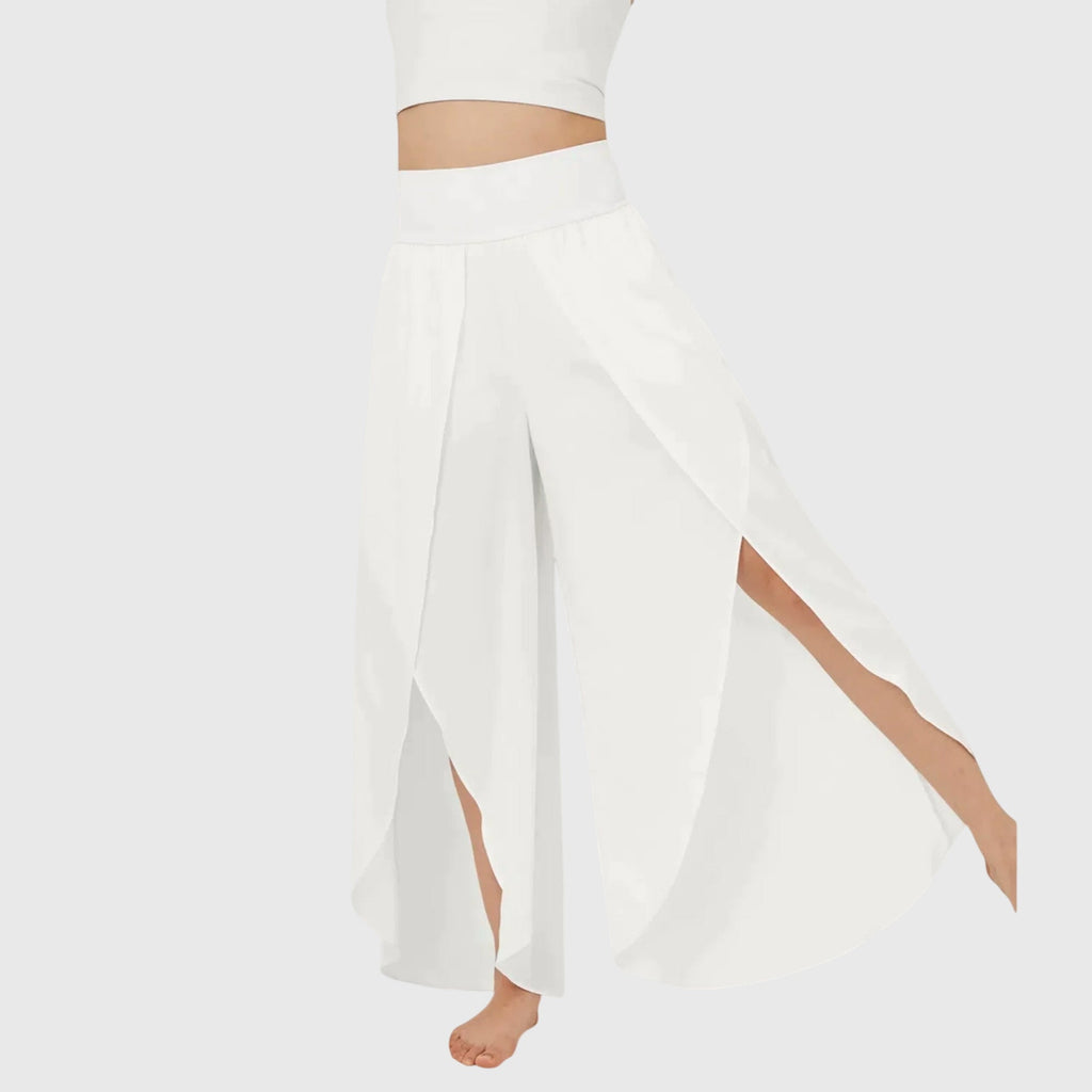 Women's Wide Leg Pants – Boho Casual Pants – Magdalena