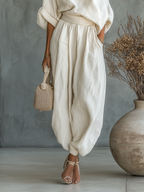 Women's Boho Wide Leg Jumpsuit – Oversized Flowy Summer Jumpsuit