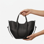 Women's Faux Leather Tote Bag – Spacious Carryall Handbag – Vivian