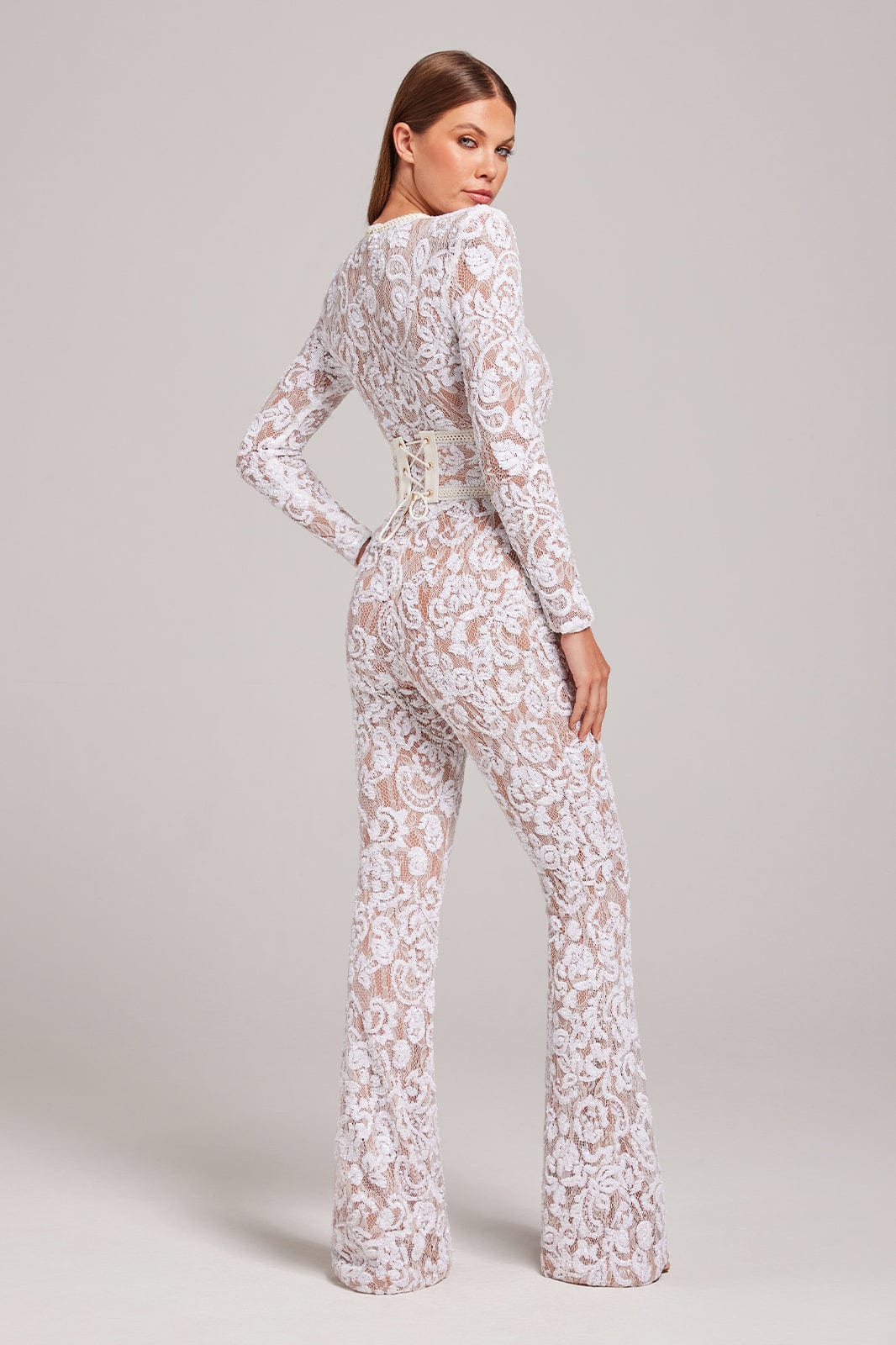 Women's Sequin Party Jumpsuit – Sparkly Formal Evening Jumpsuit