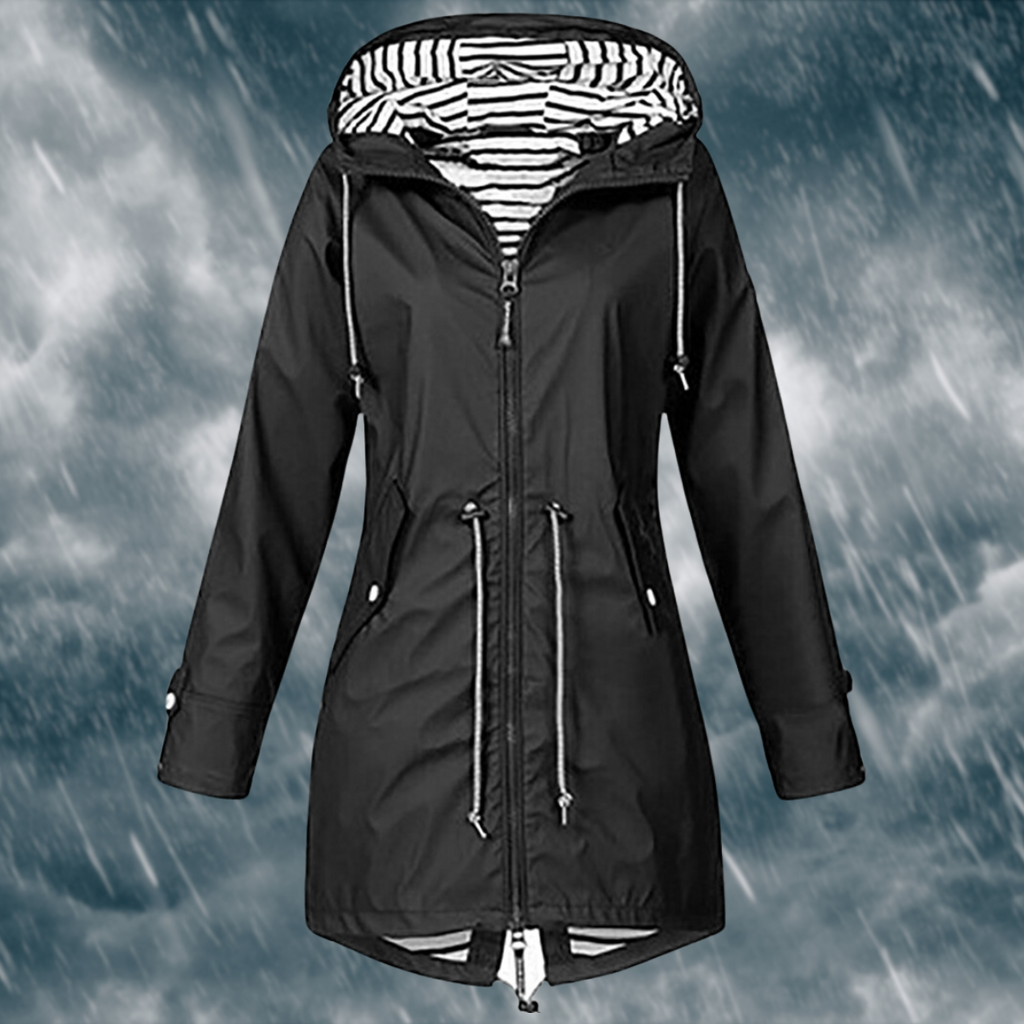 Women's Rain Jacket – Waterproof Outdoor Jacket – Glayda