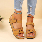 Women's Supportive Sandals with Cushioned Footbed and Adjustable Straps