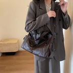 Women's Shoulder Bag – Stylish Everyday Shoulder Bag – Amber