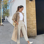 Women's Straight Leg Dress Pants – Wrinkle Resistant Tailored Trousers