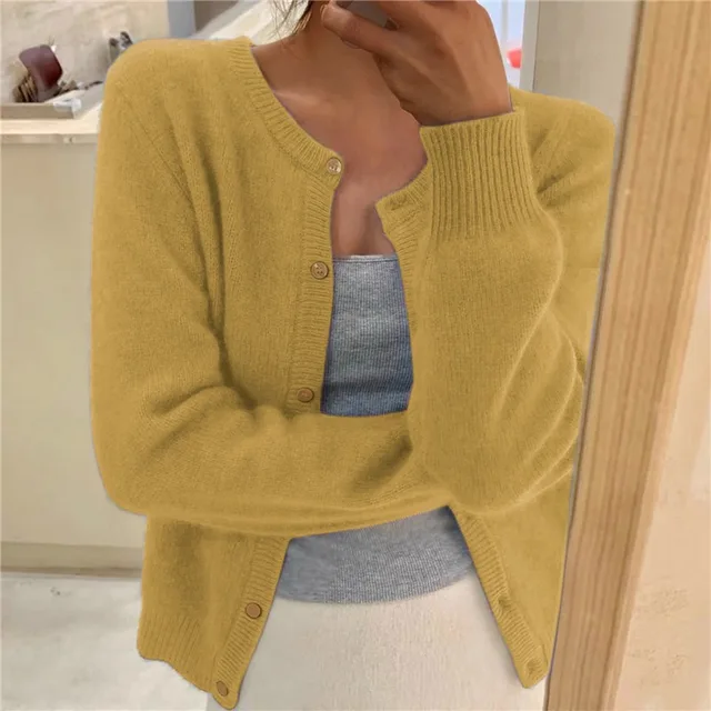 Women's Knit Cardigan – Relaxed Fit Cardigan – Sydney