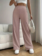 Women's Relaxed Fit Pants – Casual Autumn Winter Trousers