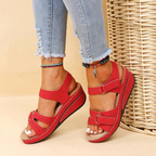 Women's Supportive Sandals with Cushioned Footbed and Adjustable Straps
