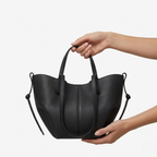 Women's Faux Leather Tote Bag – Spacious Carryall Handbag – Vivian