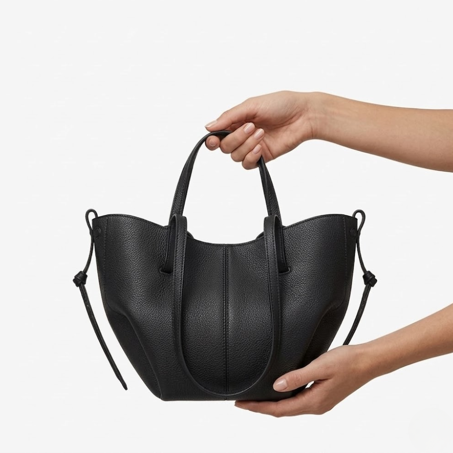 Women's Faux Leather Tote Bag – Spacious Carryall Handbag – Vivian