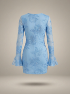 Women's Floral Mini Dress – Puff Sleeve Dress
